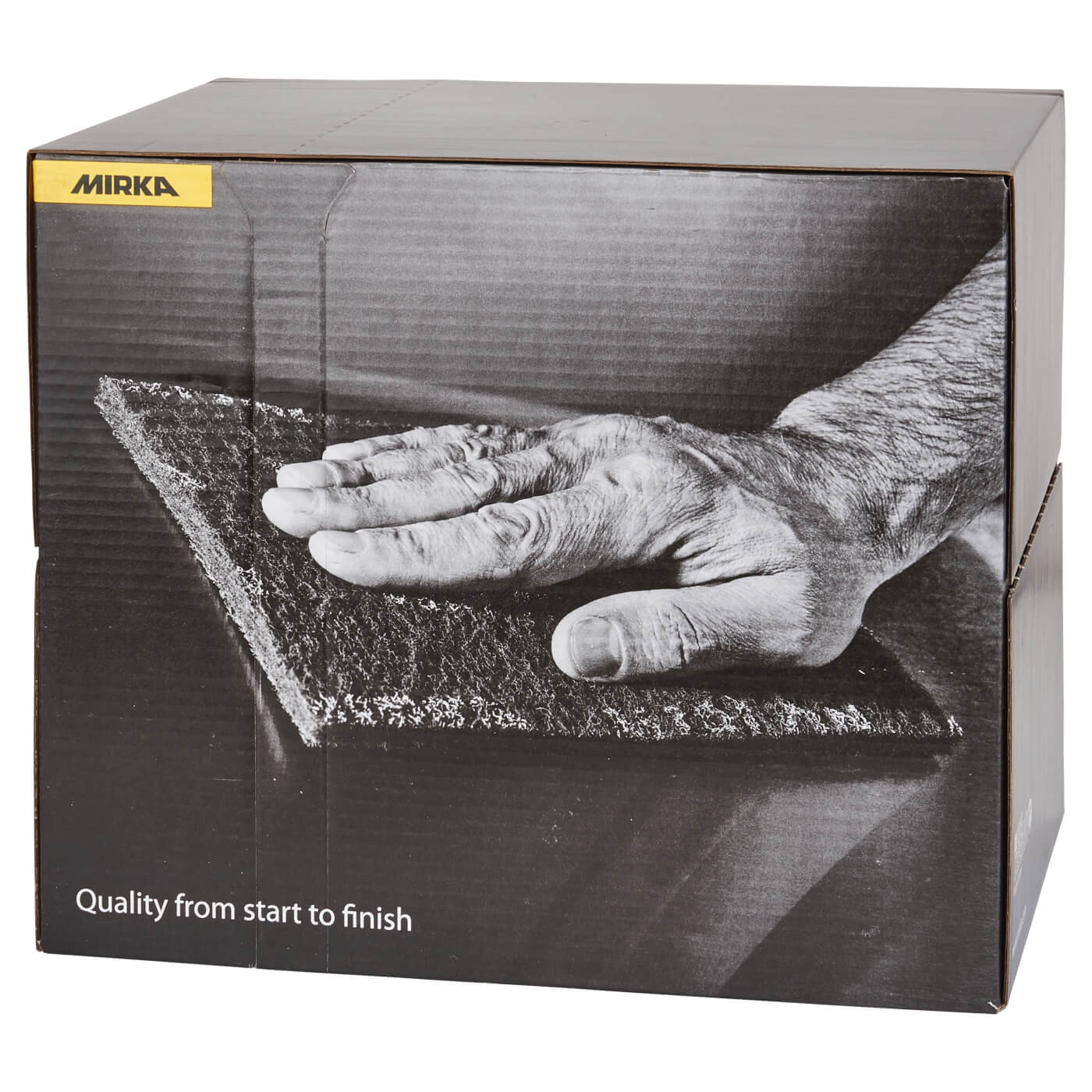 Mirlon Hand Sanding Pad - 152 x 229 x 10mm - Grit Red - Fine - Pack of 20 - view 4
