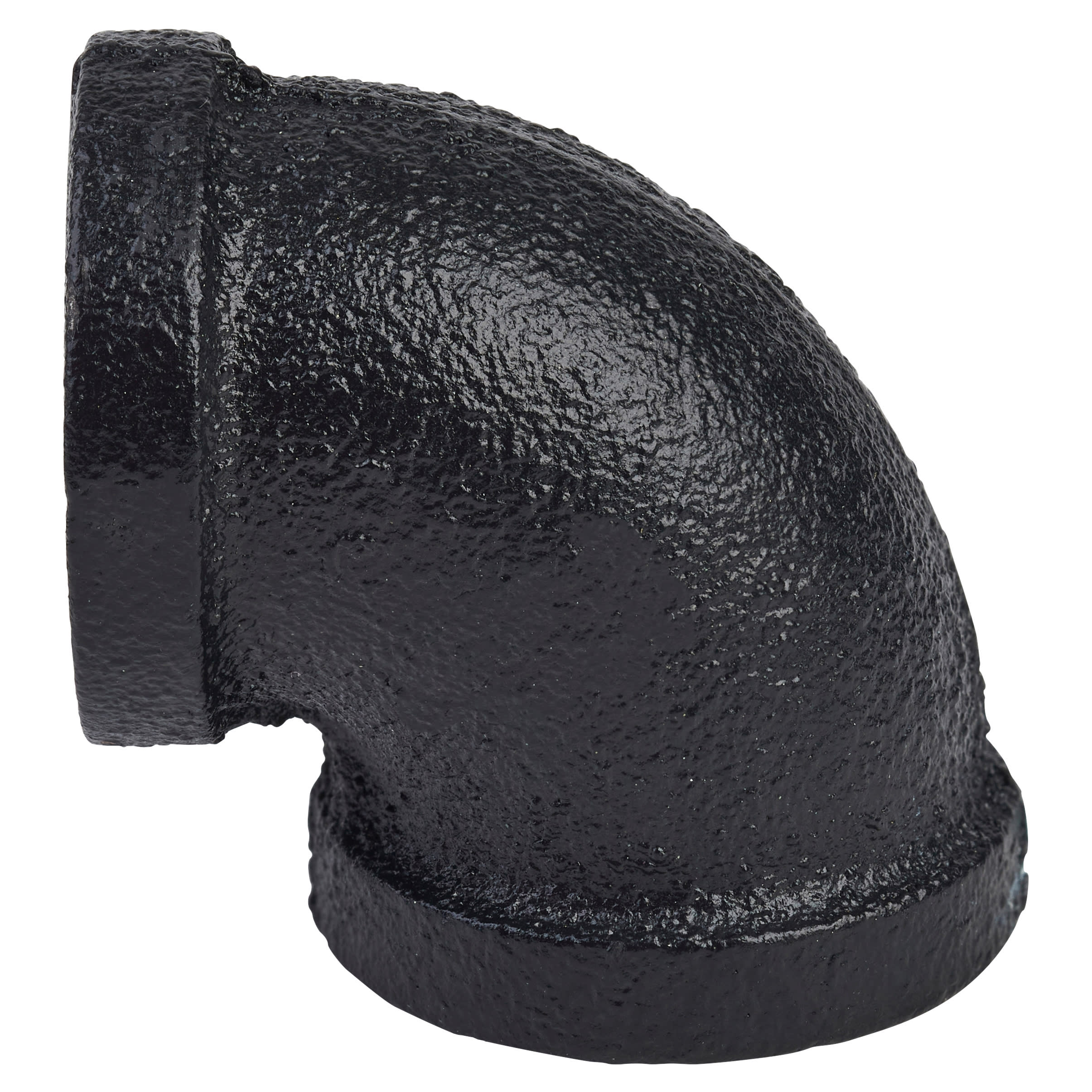 1/2" Pipe Shelving Iron 90° Elbow Pipe Connector - Black - view 2