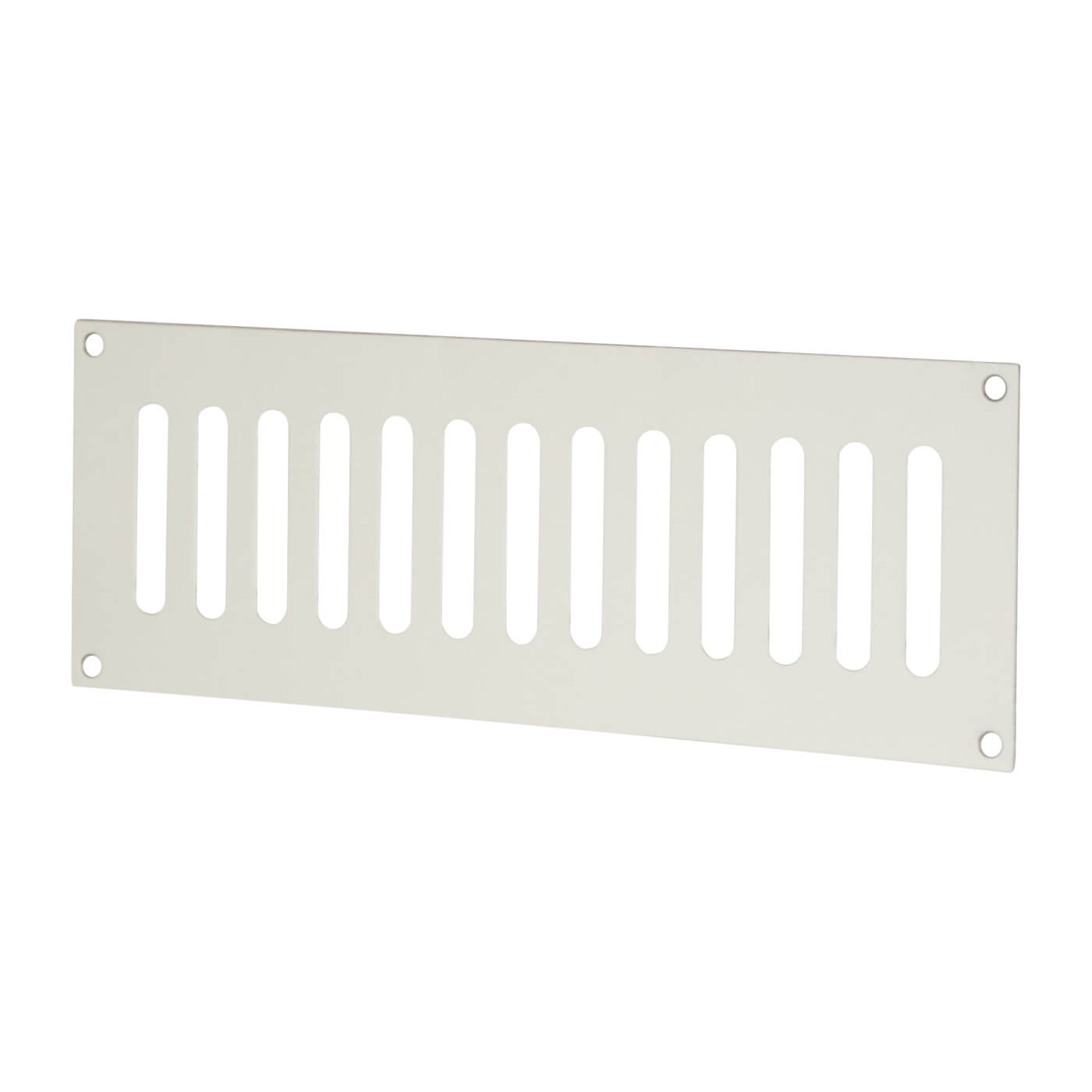 Plain Slotted Vent - 242 x 89mm - 4370mm² Free Air Flow - Satin Aluminium - view 2