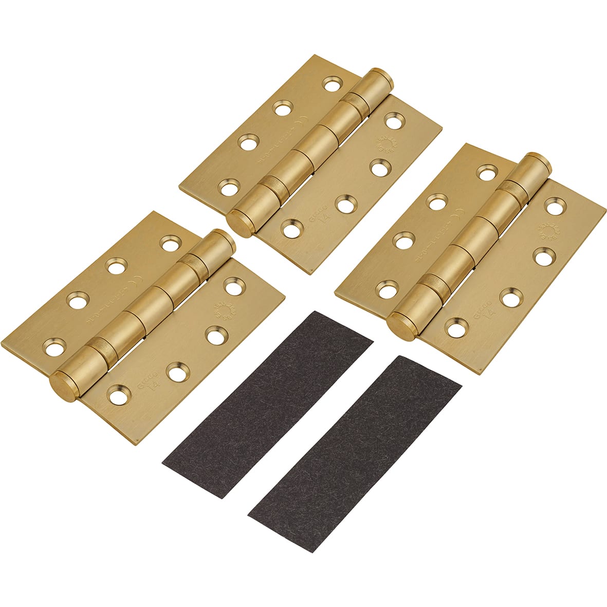 Medium Duty Pull Door Handle Fire Door Kit & Dorgard Holder - Size 2-4 - Push/Pull - Aluminium - view 3