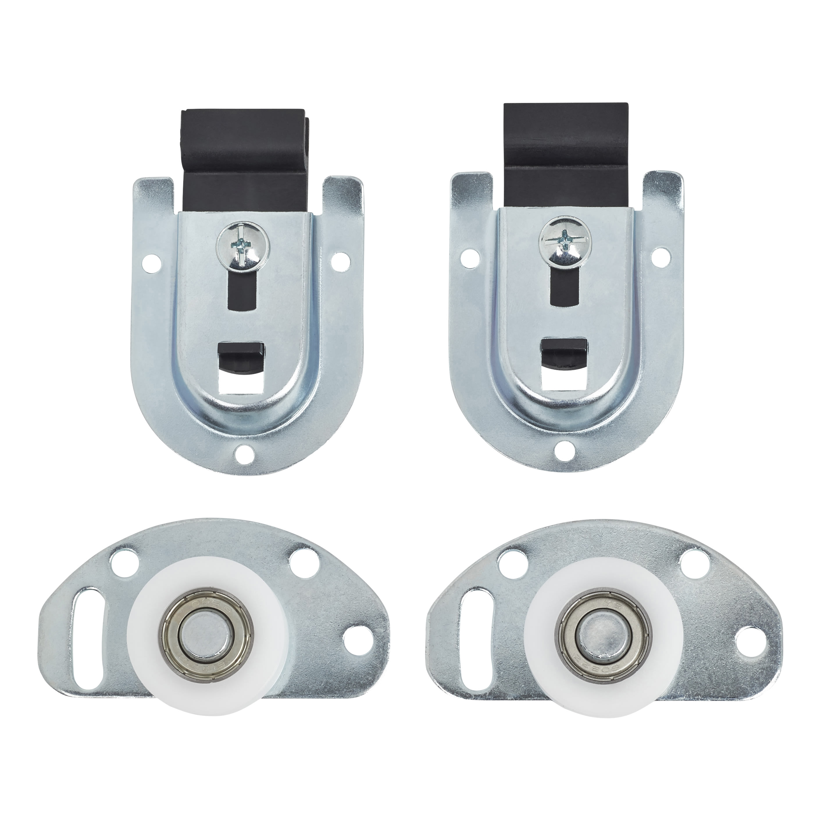 Straight Sliding Cabinet Fittings Pack - 50kg Max Door Weight - view 3