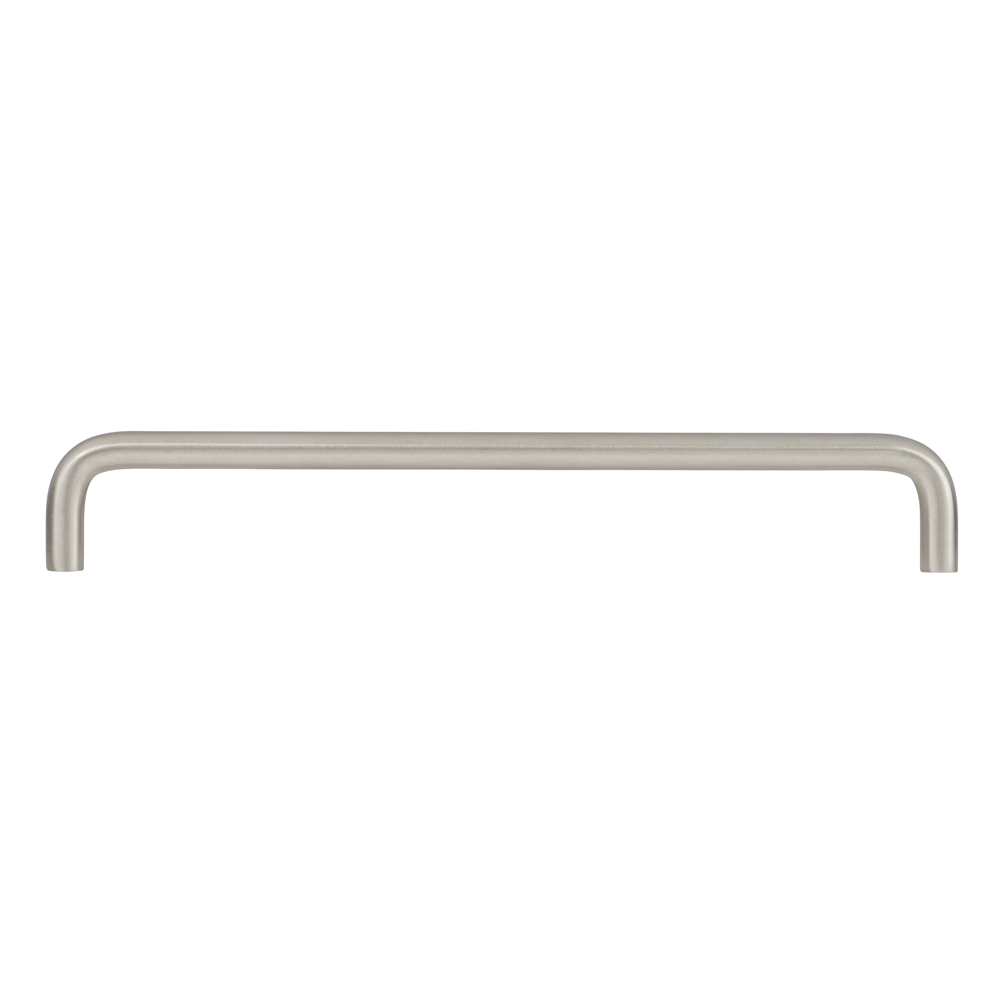 10mm D-Bar Cabinet Pull Handle - 224mm Centres - Satin Stainless Steel - view 3