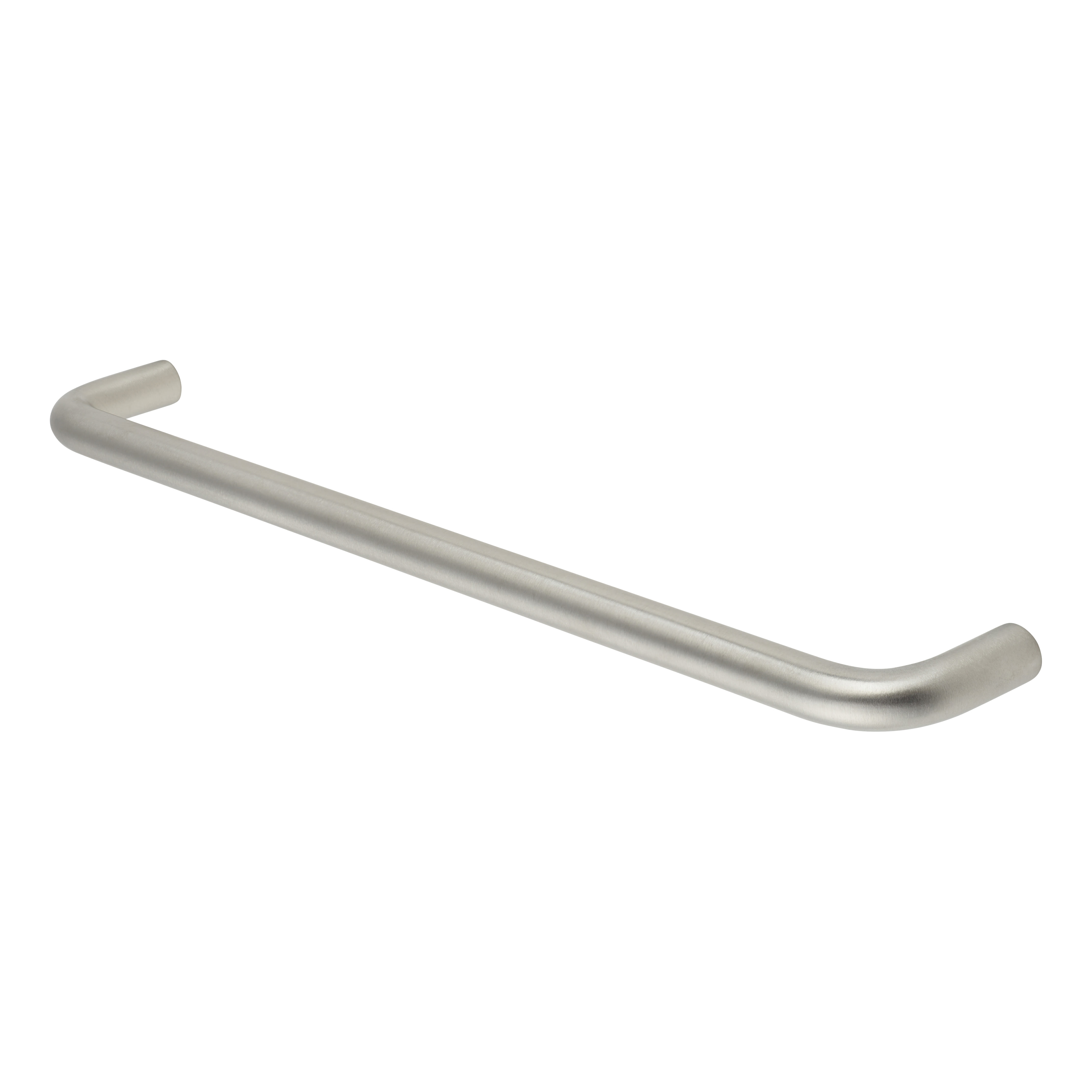 10mm D-Bar Cabinet Pull Handle - 224mm Centres - Satin Stainless Steel - view 4
