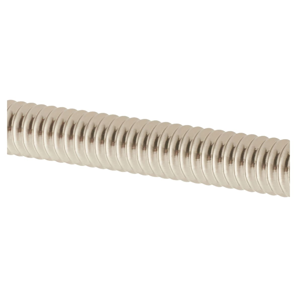Crewe 10mm Reeded D-Bar Cabinet Pull Handle - 160mm Centres - Satin Nickel - view 2