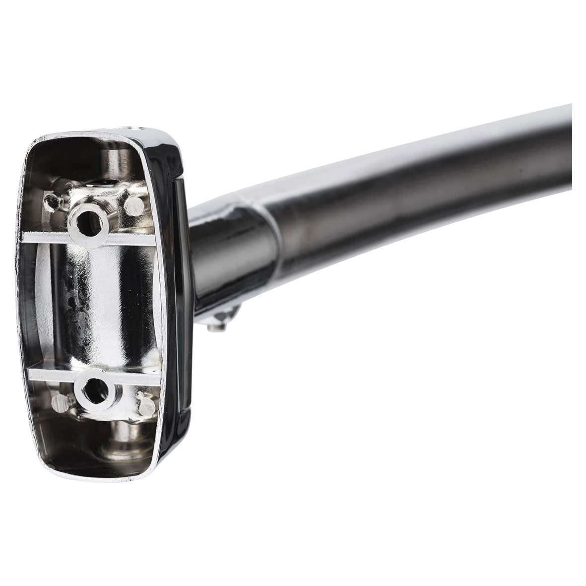 Shower Rail - Premium Telescopic Curved Rod - 1080-1850mm Length - Chrome - view 5
