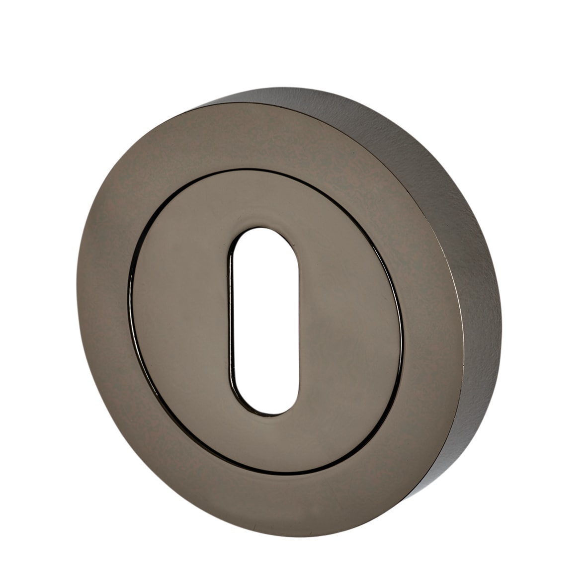 Black Nickel 3 Lever Sashlock Door Handles on Rose Pack - Ella Range - view 5