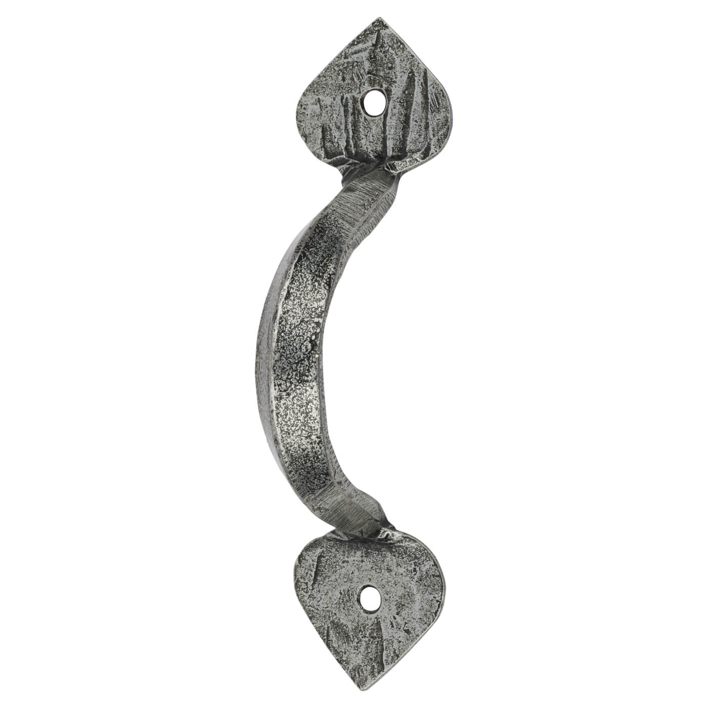 Gothic D-Bar Cabinet Pull Handle - 71mm Centres - Pewter - view 2