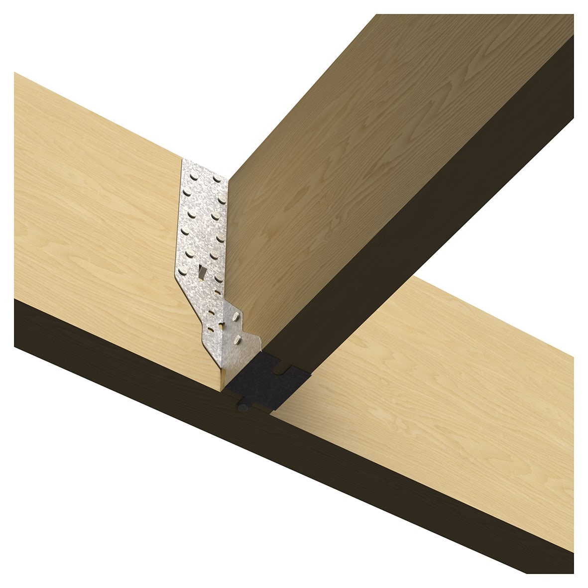 Joist Hanger - Adjustable Height Strap - Long Leg - 125mm Width - view 4