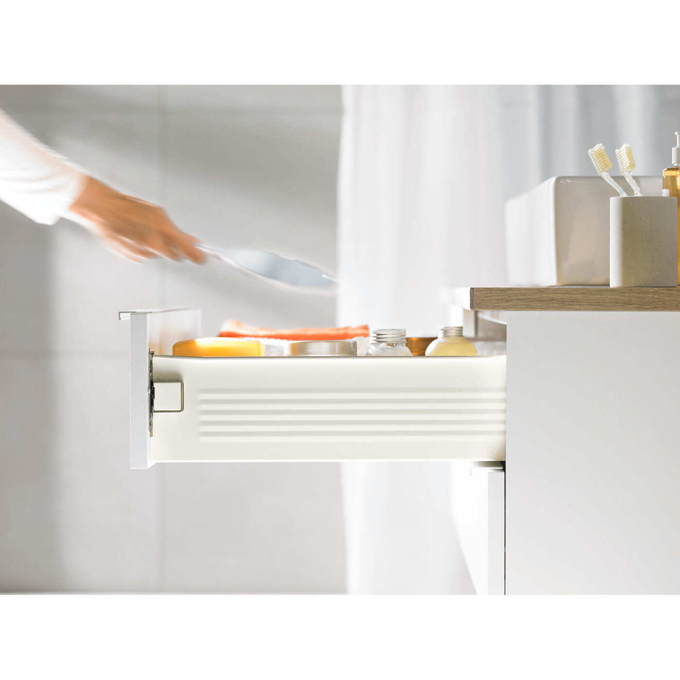 METABOX BLUMOTION Soft Close Drawer Pack - Single Extension - (H) 86mm x (D) 500mm - 30kg - view 4