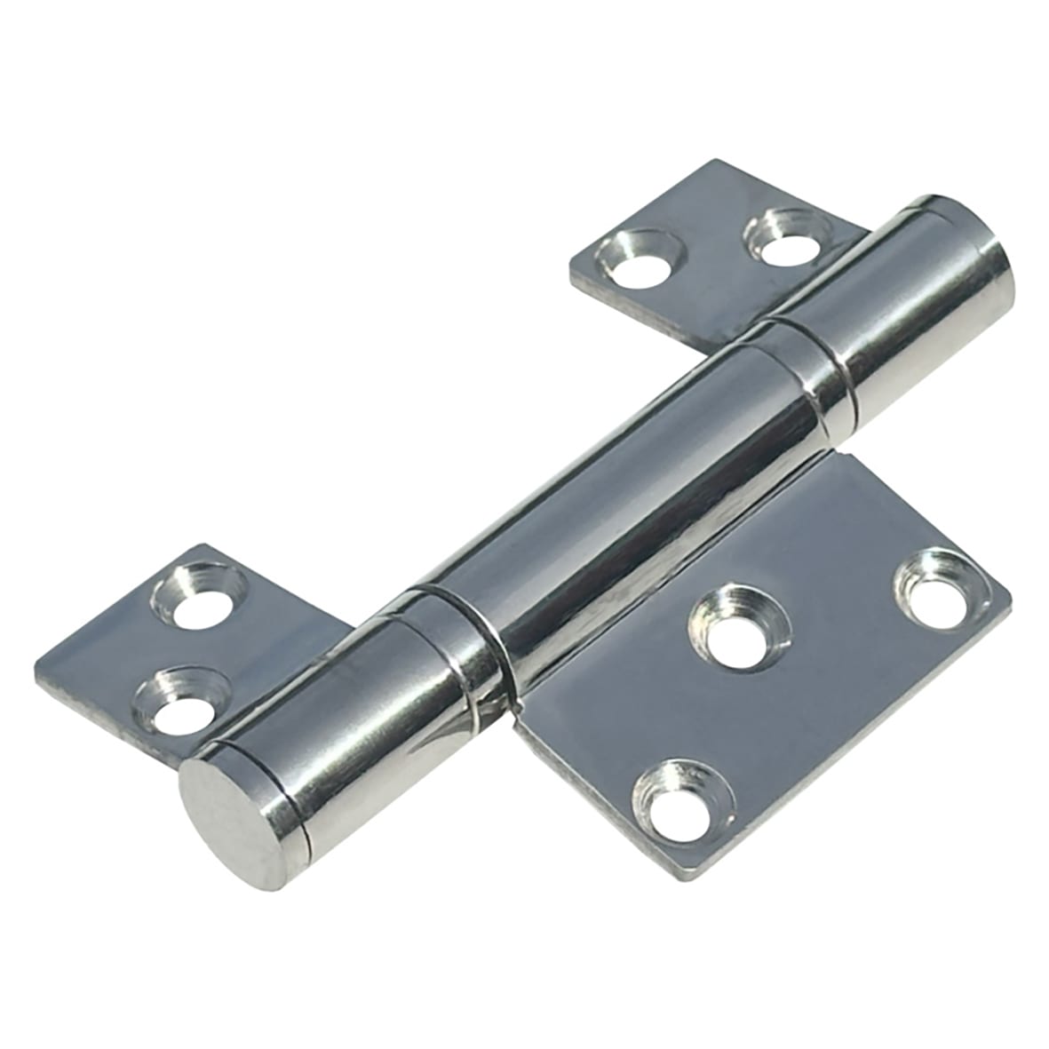 Weatherfold 100 Outward Opening Patio Bi-Folding Door Kit - 2 Door - Polished Stainless Steel - view 7