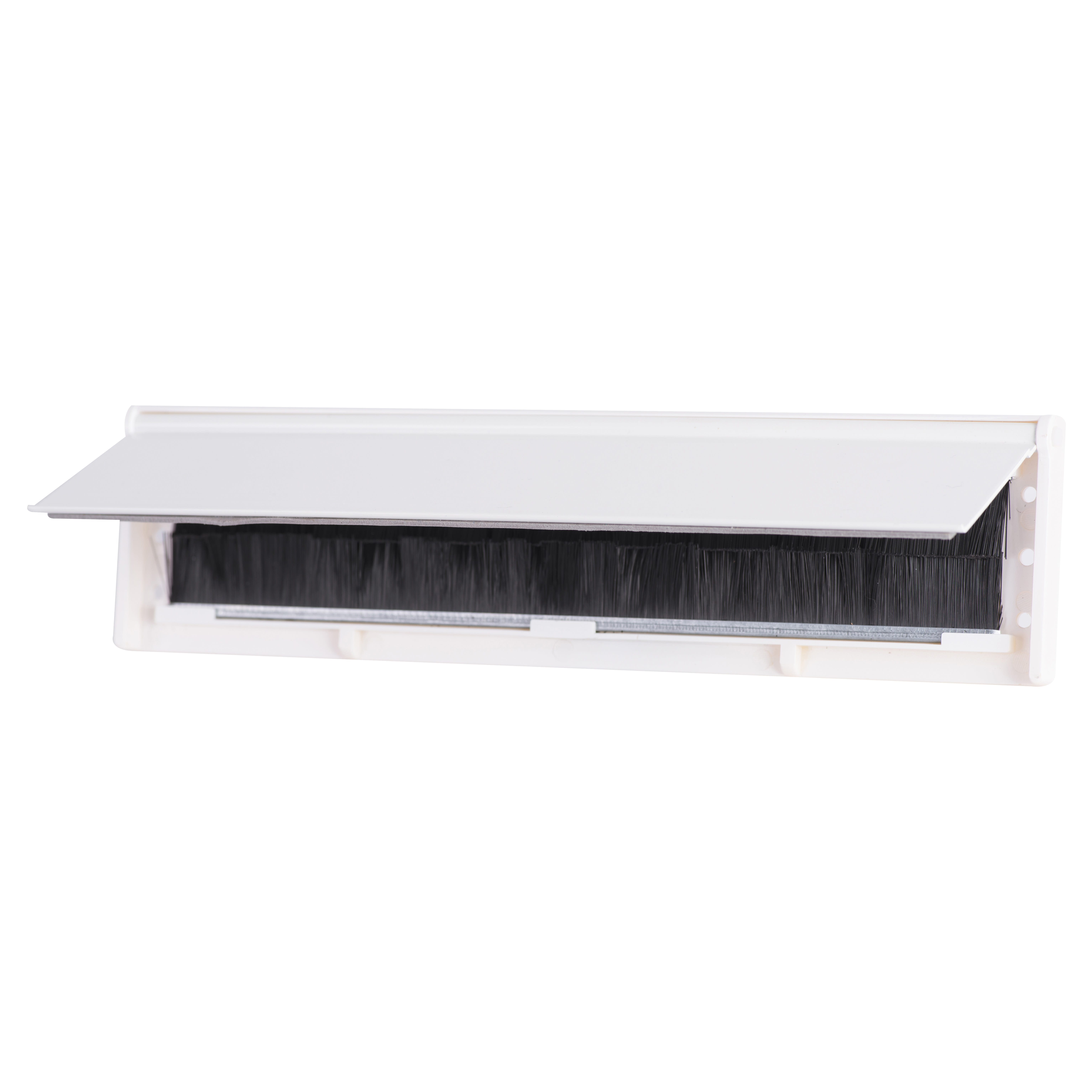 Internal Letter Box Draught Seal With Flap - 292 x 75mm - White - view 2