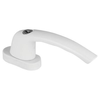 uPVC/Timber Tilt Before Turn Locking Multipoint Window Handle - Dual - White - view 2