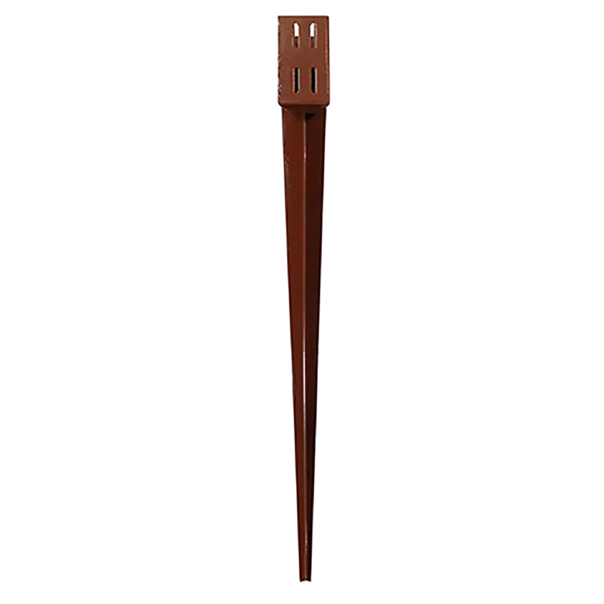 Drive In Spike - Quick Fit - 75 x 75 x 600mm - Oxide Red - view 2