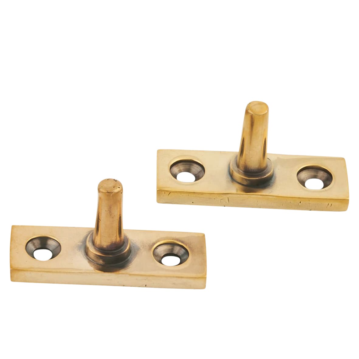 Newbury Casement Window Stay - 12"/300mm Length - Aged Brass - view 3