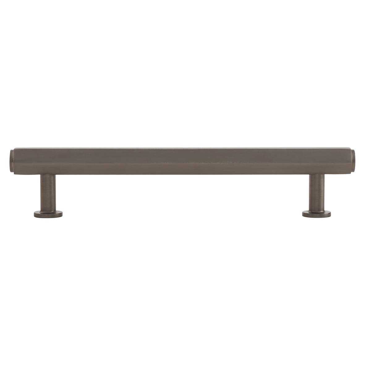 Vesper Hex 14mm T-Bar Cabinet Pull Handle - 128mm Centres - Dark Bronze - view 2