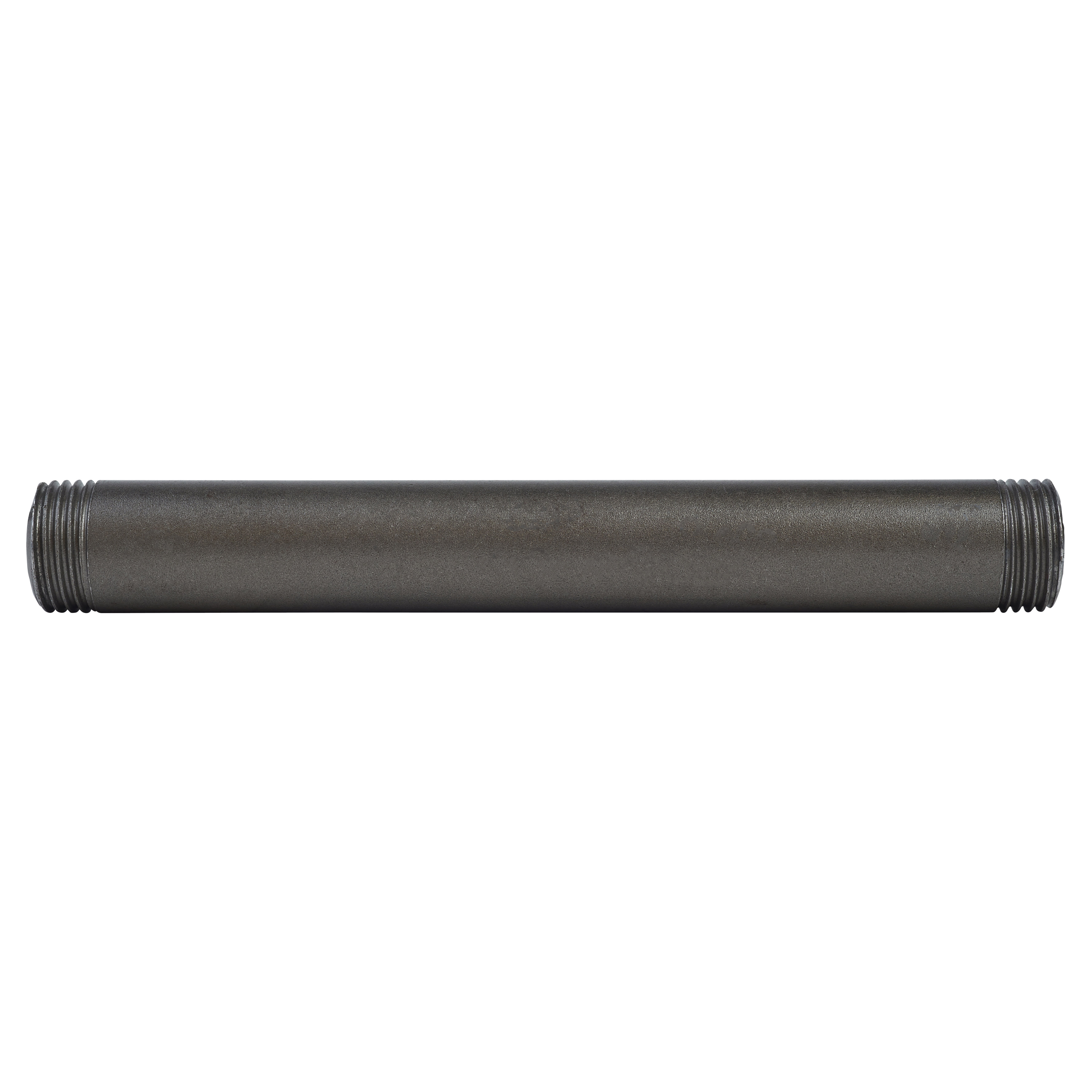 1/2" Pipe Shelving Iron Threaded Pipe - 6"/150mm Length - Grey - view 2