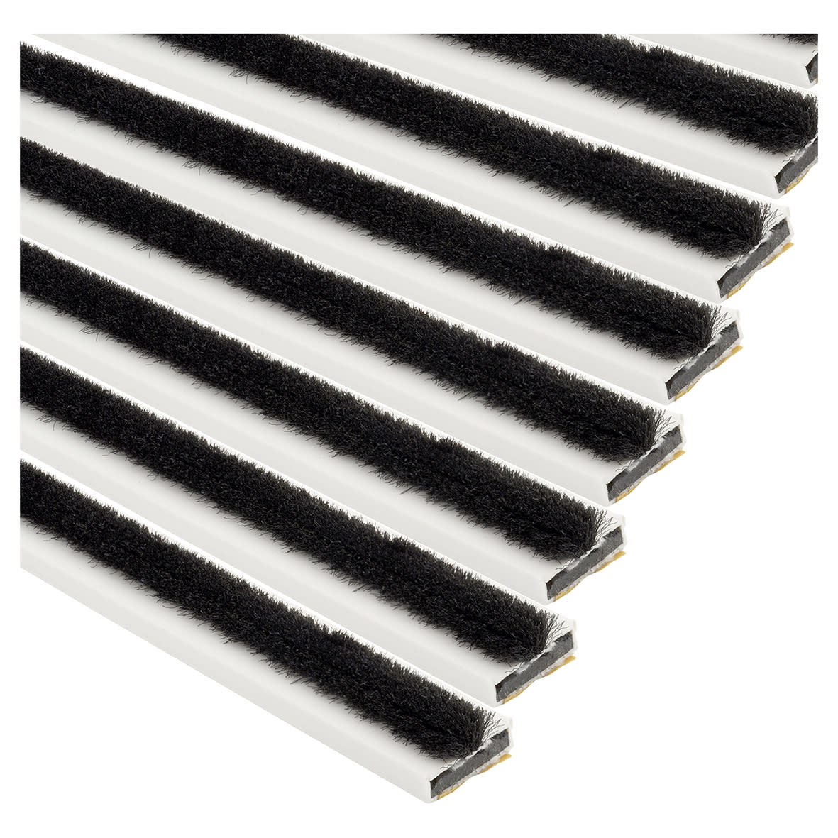 Fire & Smoke Intumescent Strip - - 15 x 4 x 2100mm with Brush - White - Pack of 10 - view 2