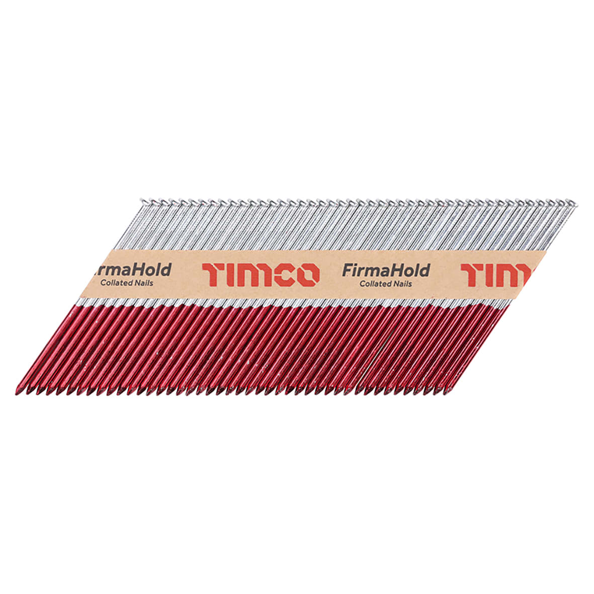FirmaHold First Fix Nail - Plain - 34° Angled - 3.1 x 90mm - FirmaGalv - Pack of 1100 - view 3