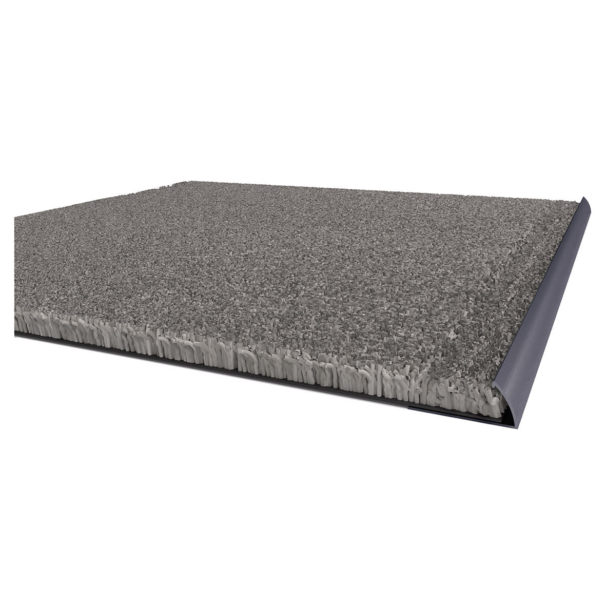 M102 Regency Designer Single Edge Door Bar Carpet Trim - 900mm Length - Dark Chrome - view 3