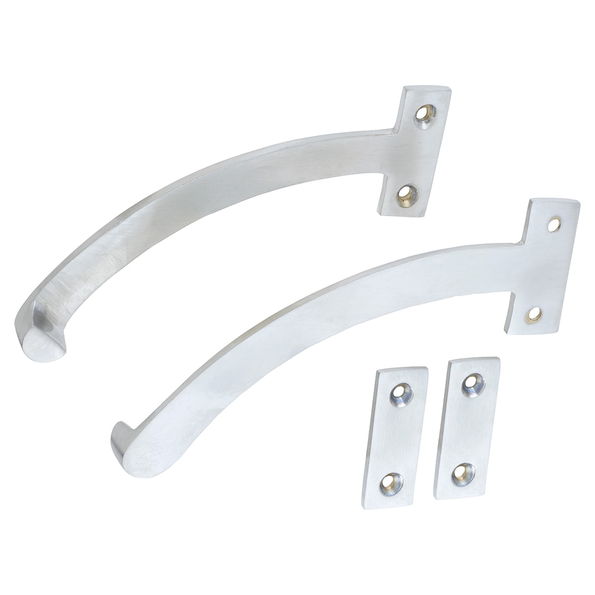 Quadrant Arm Fanlight Stay - 150mm Length - Satin Chrome - Pair - view 2