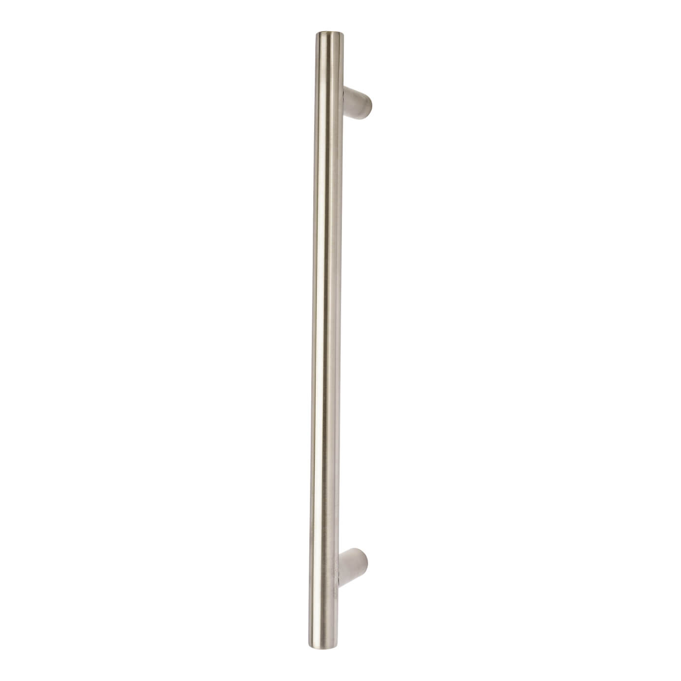 Satin Stainless Steel 19mm T-Bar Door Pull Handle - Bolt Fix - 305mm Centres - view 2