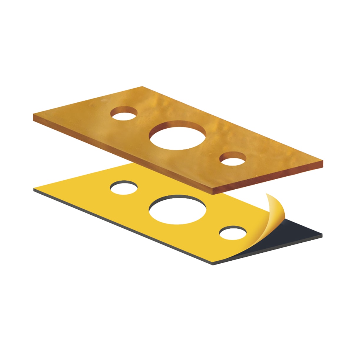 Universal Intumescent Kit for Flush Bolts - Square & Radius - & - 300/450mm Length - view 4