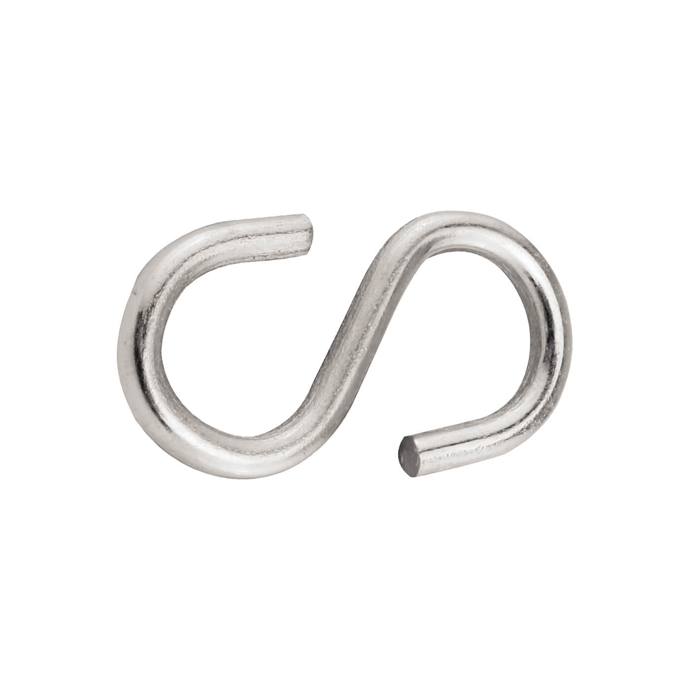 S Hook - 3 x 35mm - Zinc Plated - Pack of 10 - view 2