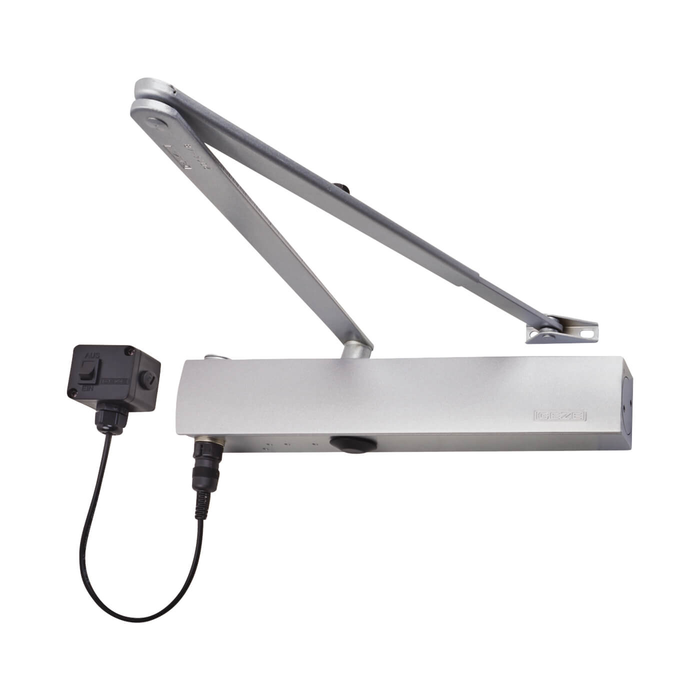 TS4000E Electromagnetic Fire Door Closer - Power Size EN 1-6 - Silver - view 2