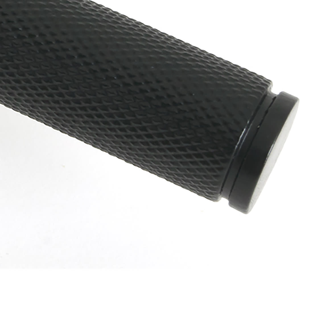 Brompton Knurled Locking Mortice & Hook Plate Window Fastener - Right - Matt Black - view 2