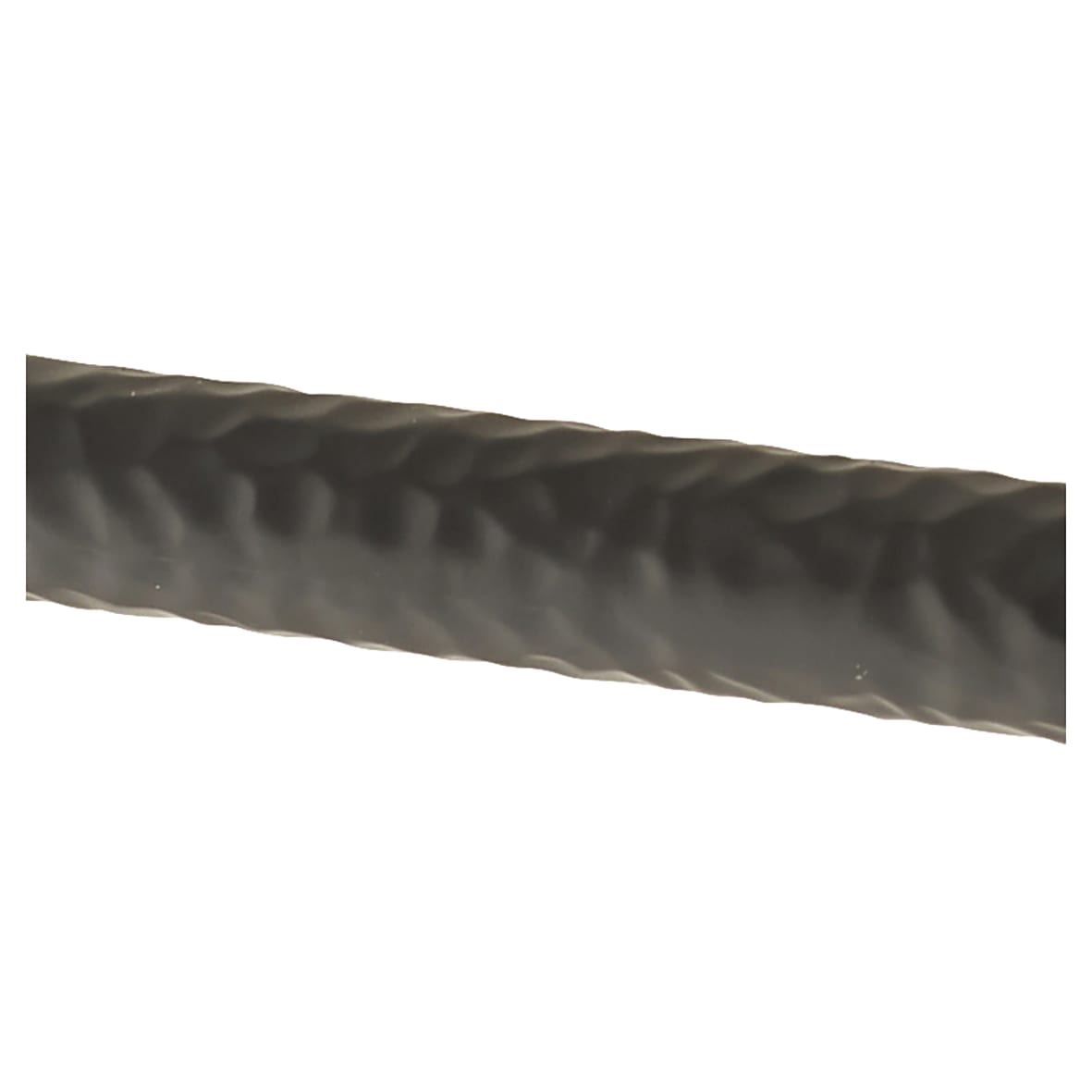 Kendal 10.5mm Hammered T-Bar Cabinet Pull Handle - 160mm Centres - Matt Black - view 2