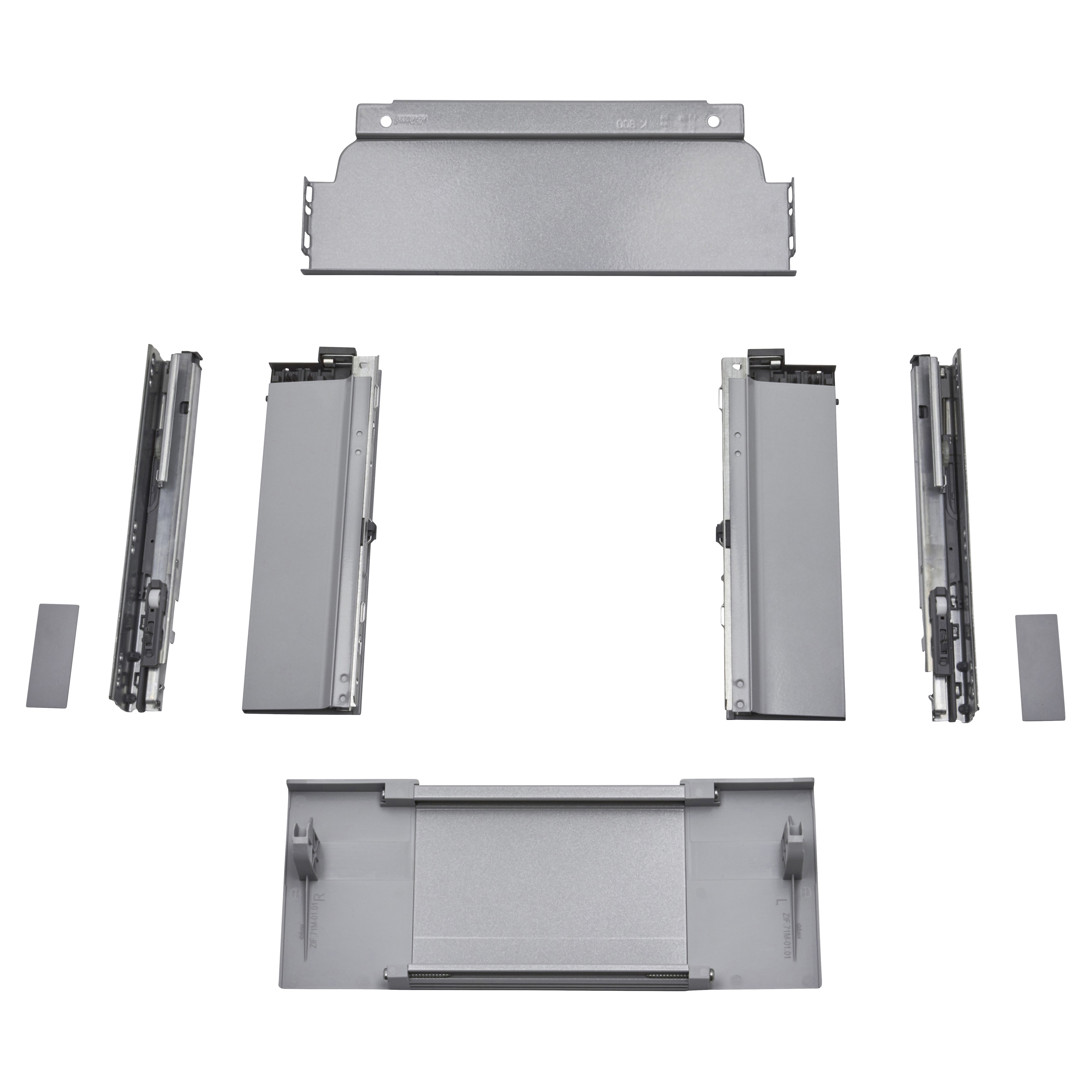 TANDEMBOX ANTARO BLUMOTION Internal Drawer - (H) 84mm x (D) 270mm x (W) 300mm - Grey - view 4