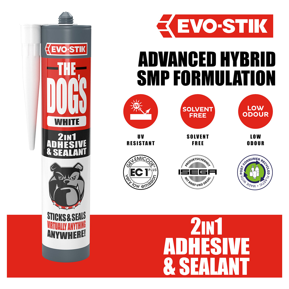 The Dog's Multi-Purpose Sealant & Adhesive - 290ml - White - view 4