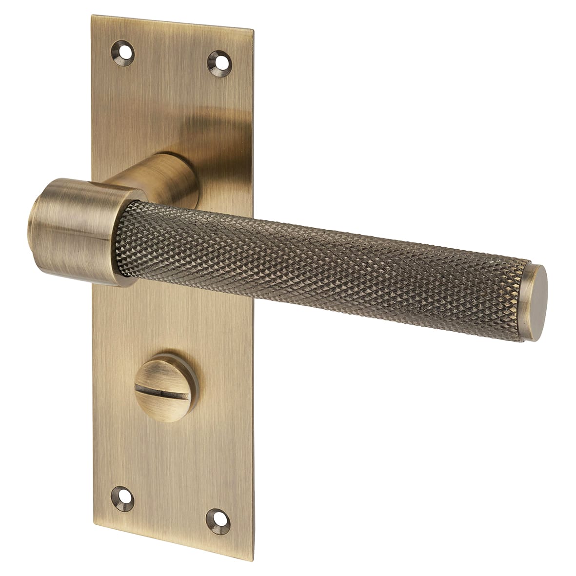Satin/Polished Chrome 3 Lever Sashlock Door Handles Pack - Taranto Range - view 3