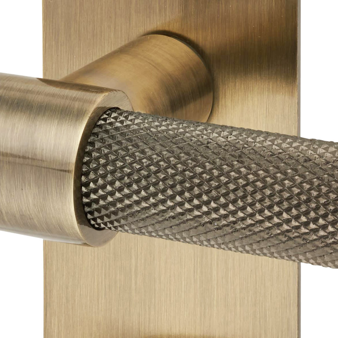 Satin/Polished Chrome 3 Lever Sashlock Door Handles Pack - Taranto Range - view 6