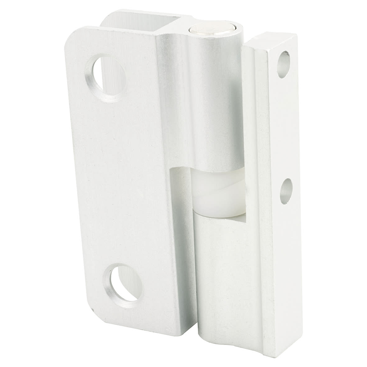 Pro Self Closing Toilet Cubicle Hinge - 12-13mm Panels - Satin Anodised Aluminium - view 2