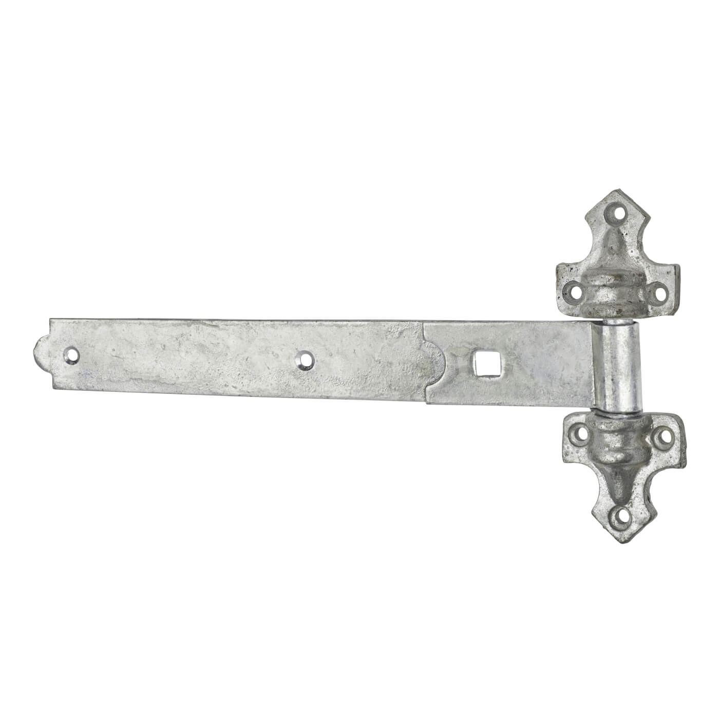 Light Duty Reversible Hook & Band Gate Hinge - 350 x 45mm - Galvanised - Pair - view 2