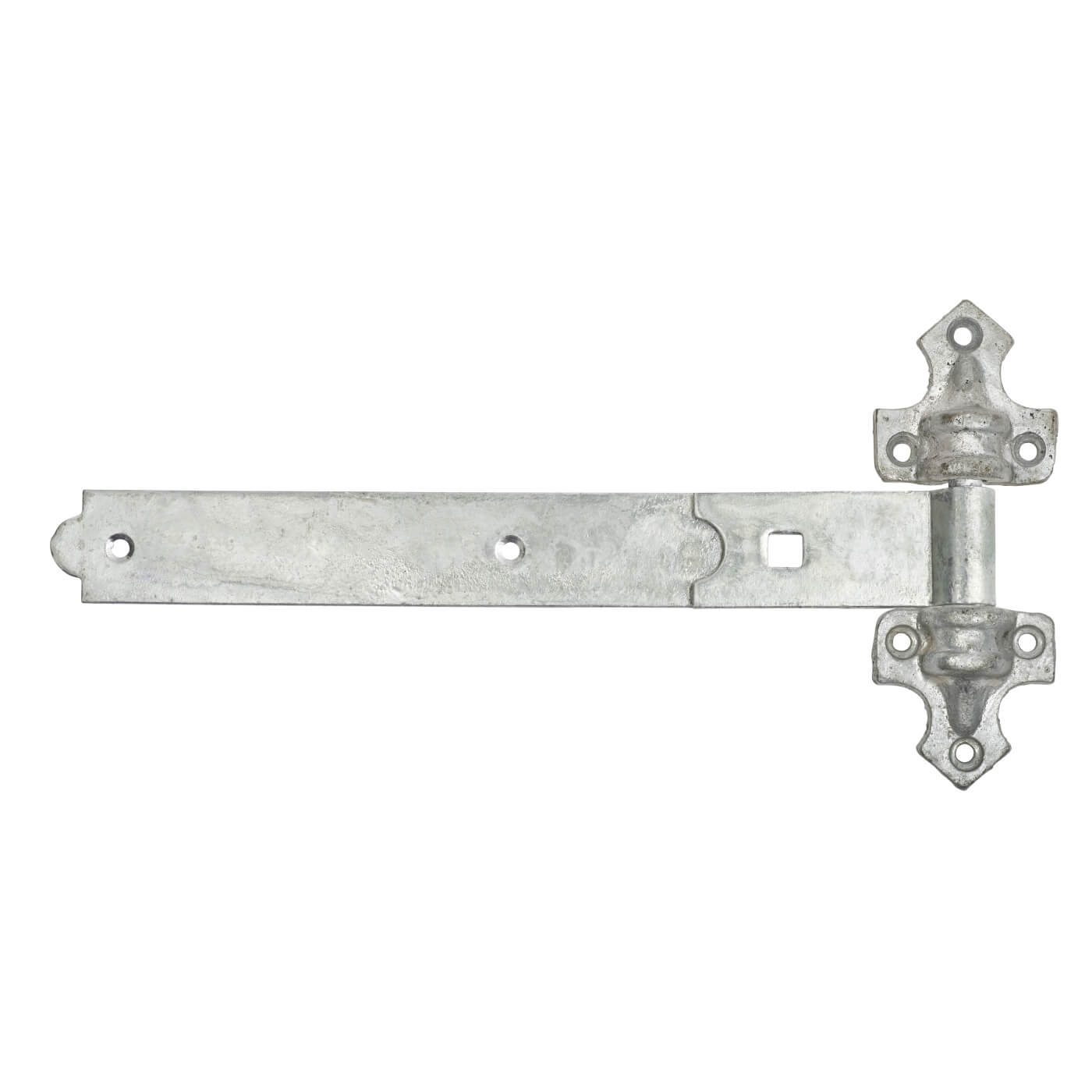 Light Duty Reversible Hook & Band Gate Hinge - 350 x 45mm - Galvanised - Pair - view 3