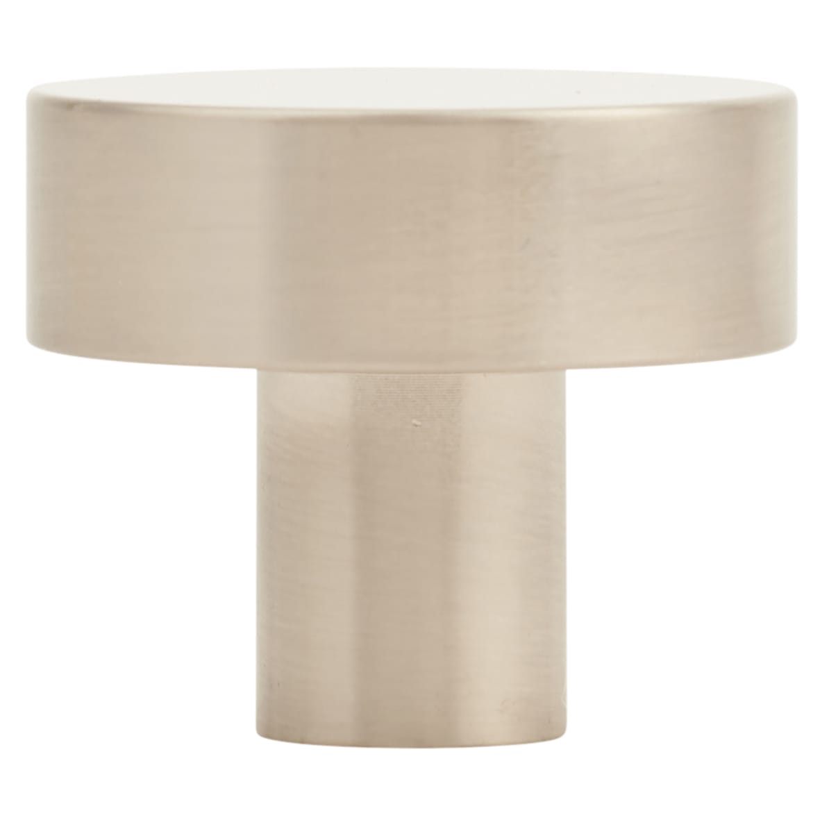 Rye Round Cabinet Knob - 30mm Diameter - Satin Nickel - view 2