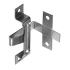 Plinth Fixing Bracket - 74 x 40 x 40 x 43 x 12.7mm - Zinc Plated - Pack of 10 - view 2