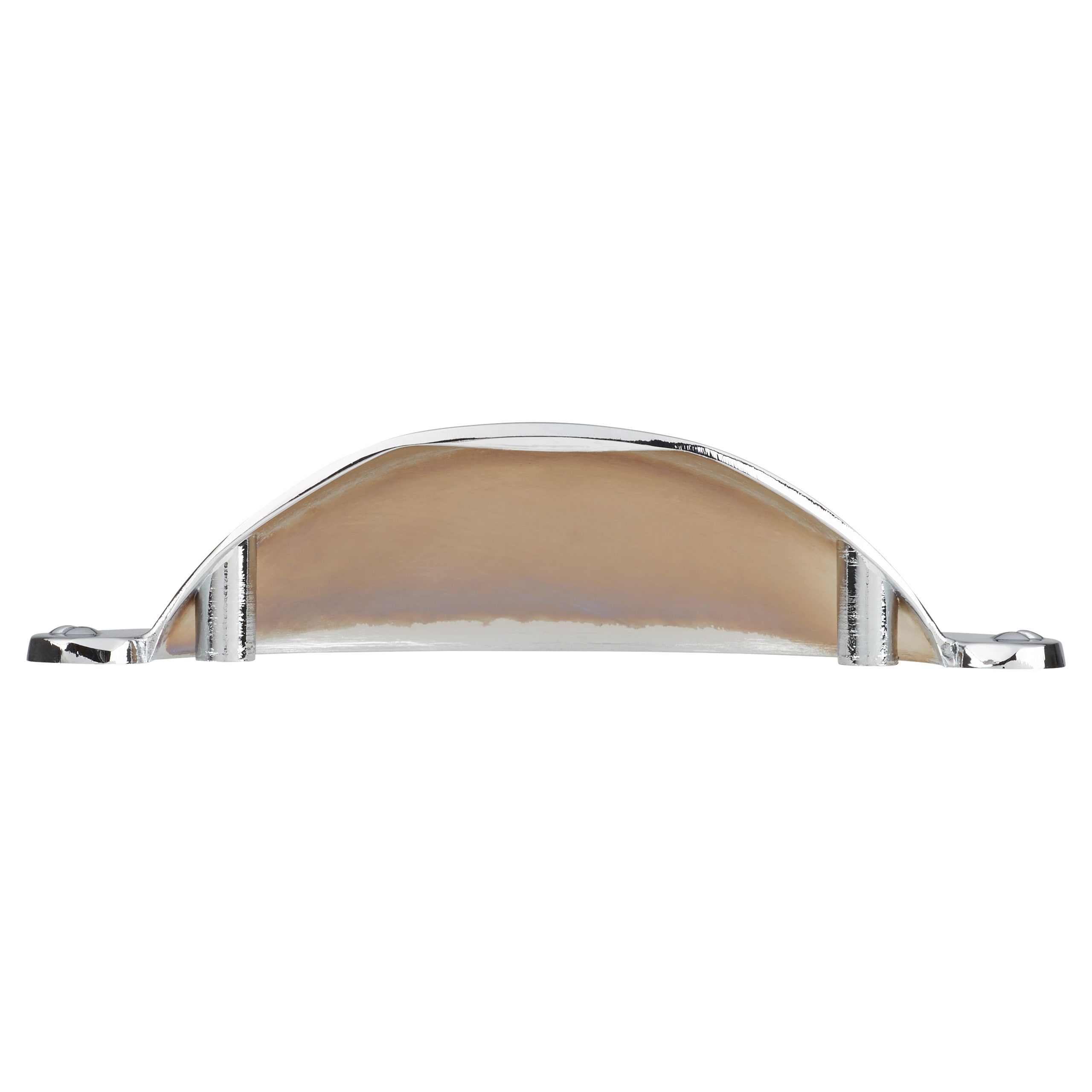 Chest Cabinet Cup Handle - 64mm Centres - Polished Chrome - view 3