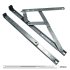 Standard uPVC/Timber Window Friction Stay Hinge - 17mm Stack - 12"/300mm - Top Hung - Pair - view 2