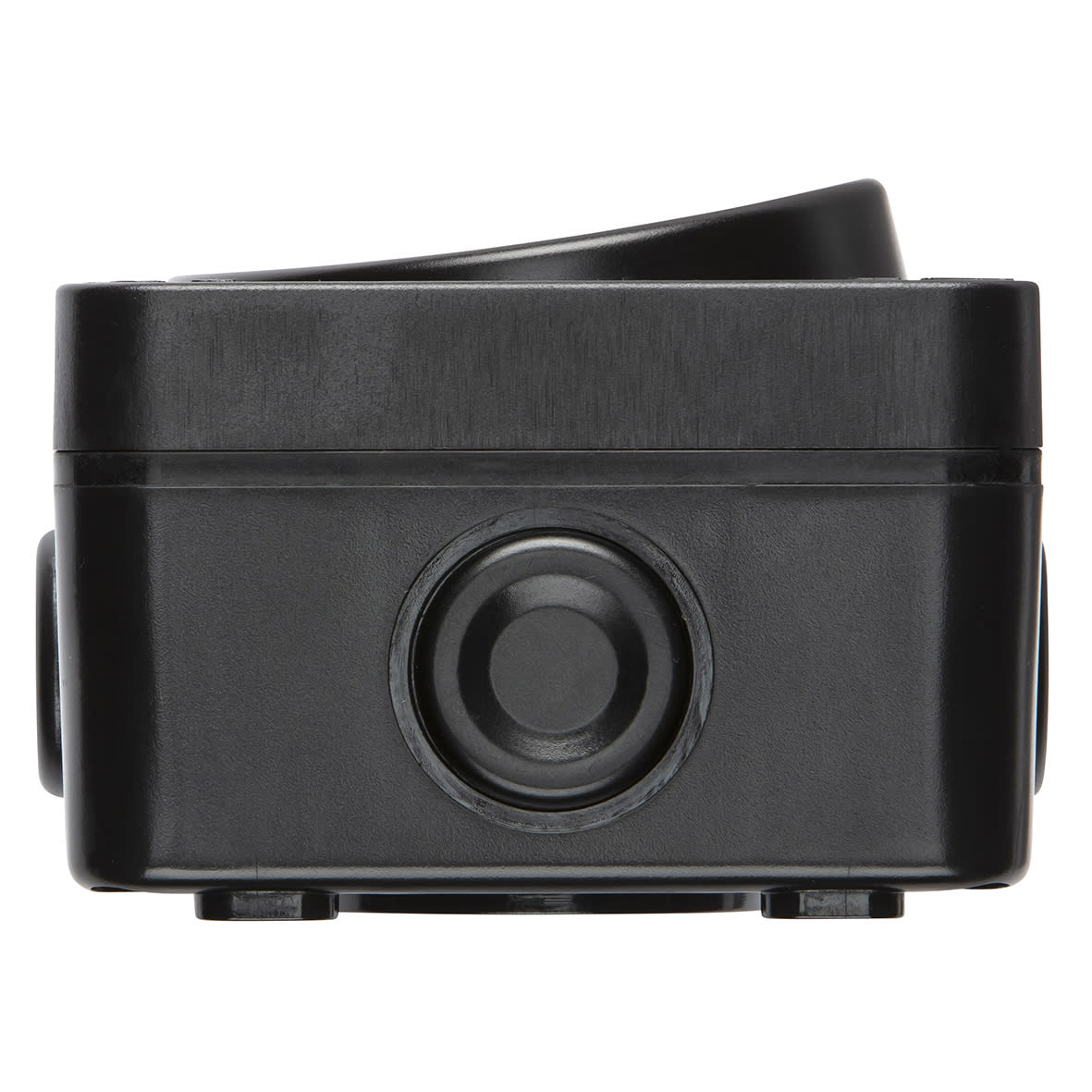 20AX 2 Gang 2 Way Outdoor Weatherproof Switch with LED - Black - view 7