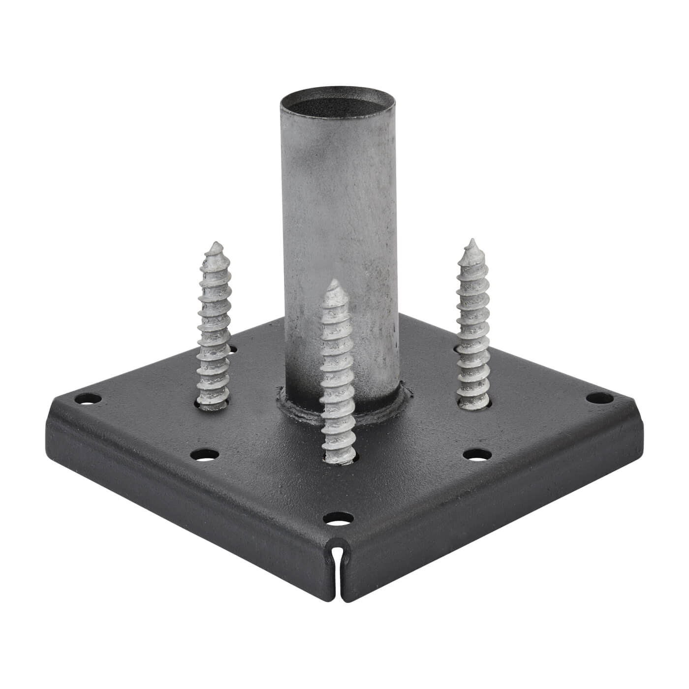 Base Plate for Wooden Post - Suit 70-90mm Post - Hot Dip Galvanised - view 2