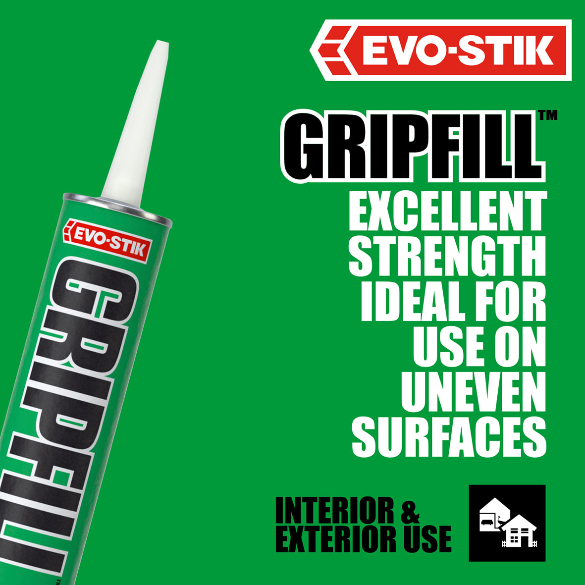 Green Gripfill Grab Adhesive - Solvent Based - 350ml - Grey - view 4