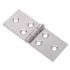 Cranked Knuckle Steel Backflap Cabinet Hinge - 50 x 100 x 1.5mm - Zinc Plated - Pair - view 2