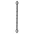 32mm Grab 'n' Grip Non Slip Grab Rail - 680mm Length - Polished Chrome - view 2