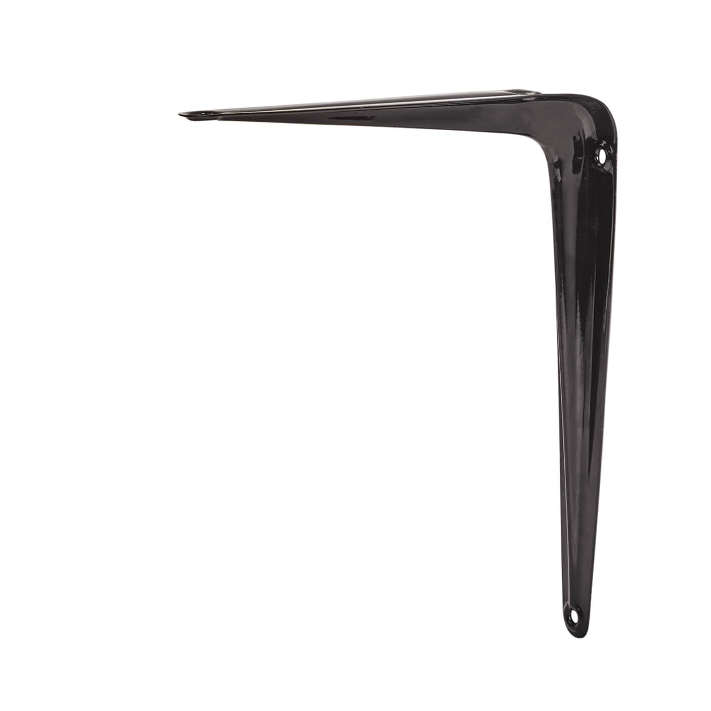 London Pattern Shelf Bracket - 200 x 150mm - Black - view 2