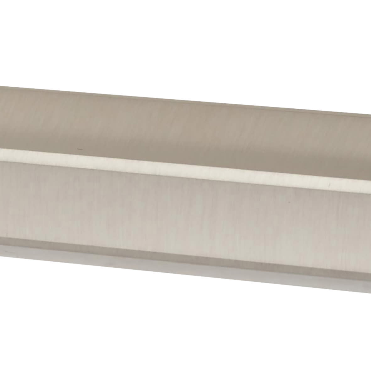 Satin Nickel Hexagonal Door Handles on Round Rose - Juno Range - view 4