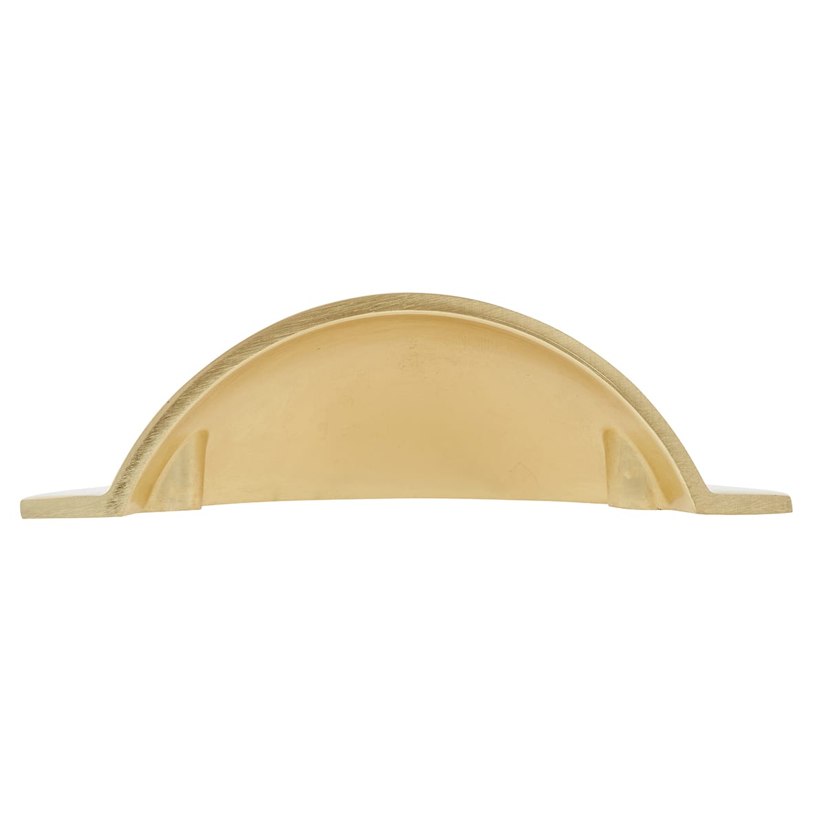 Crofts & Assinder Monmouth Cabinet Cup Handle - 64mm Centres - Brushed Satin Brass - view 3
