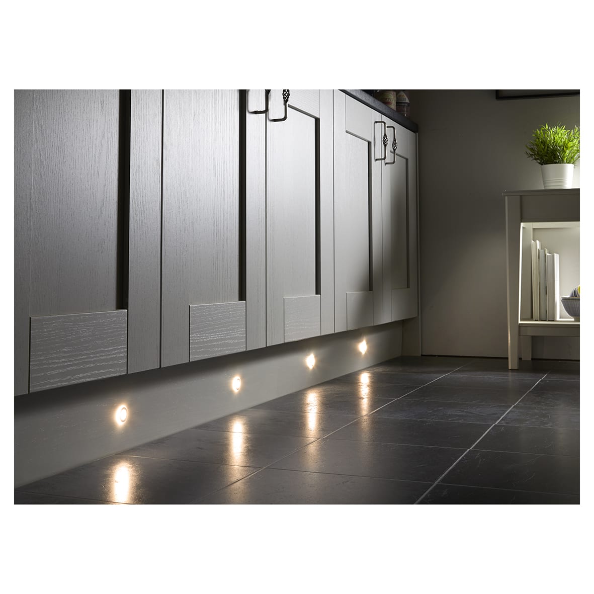 Halo 0.5W LED Round Plinth Light with Driver - 3000K/4000K/5000K CCT - Pack of 4 - view 2